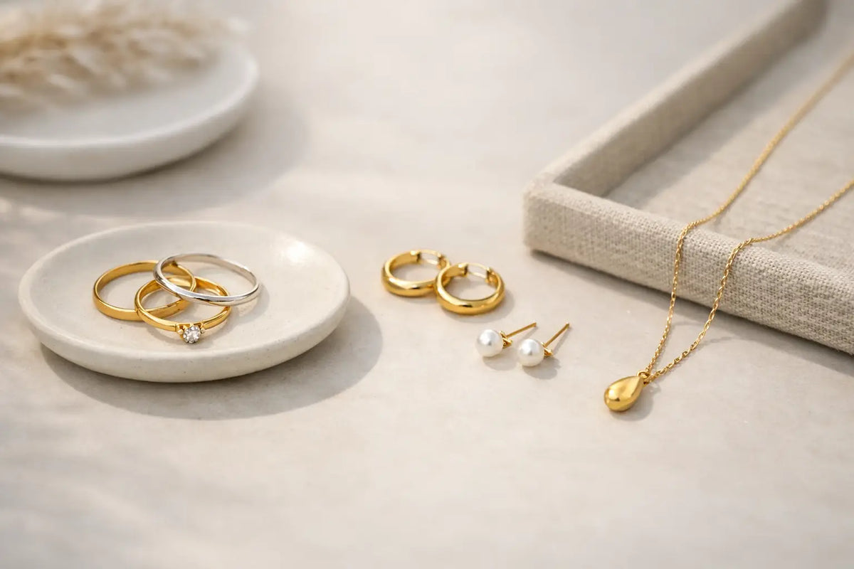 Everyday Jewellery Capsule Wardrobe Example