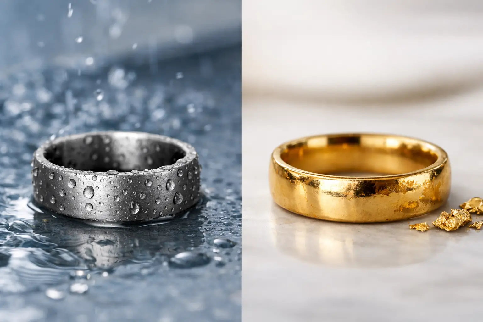 Waterproof Rings vs Gold Plated: What Lasts?