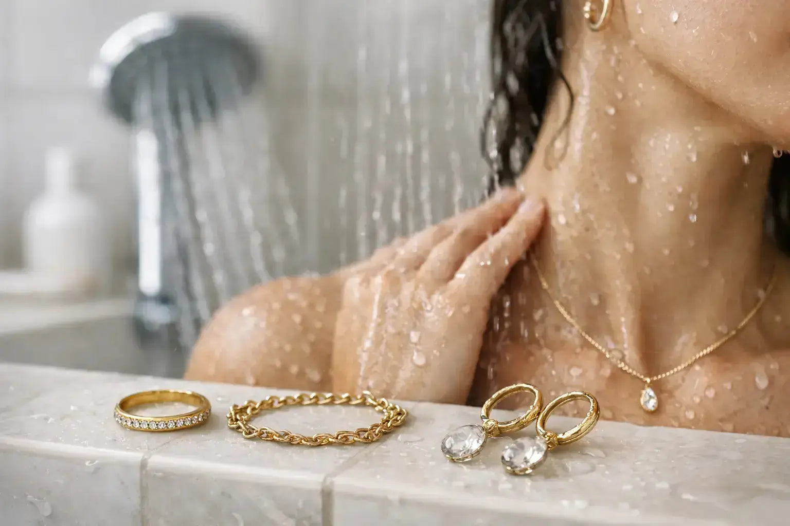 Can You Wear Waterproof Jewellery in the Shower?