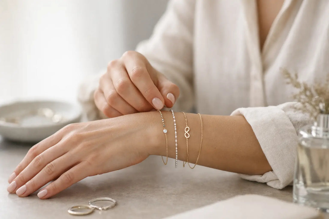 How to Style Dainty Bracelets Every Day
