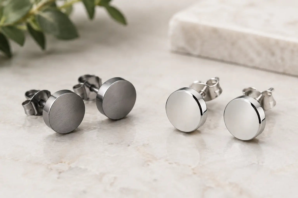 Titanium Versus Stainless Steel Earrings Compared