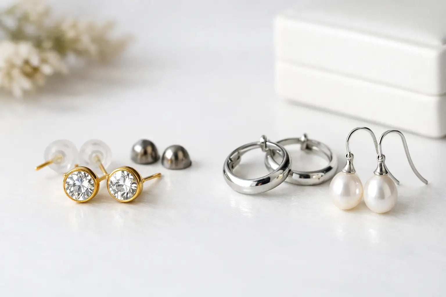 Hypoallergenic Earrings vs Sterling Silver