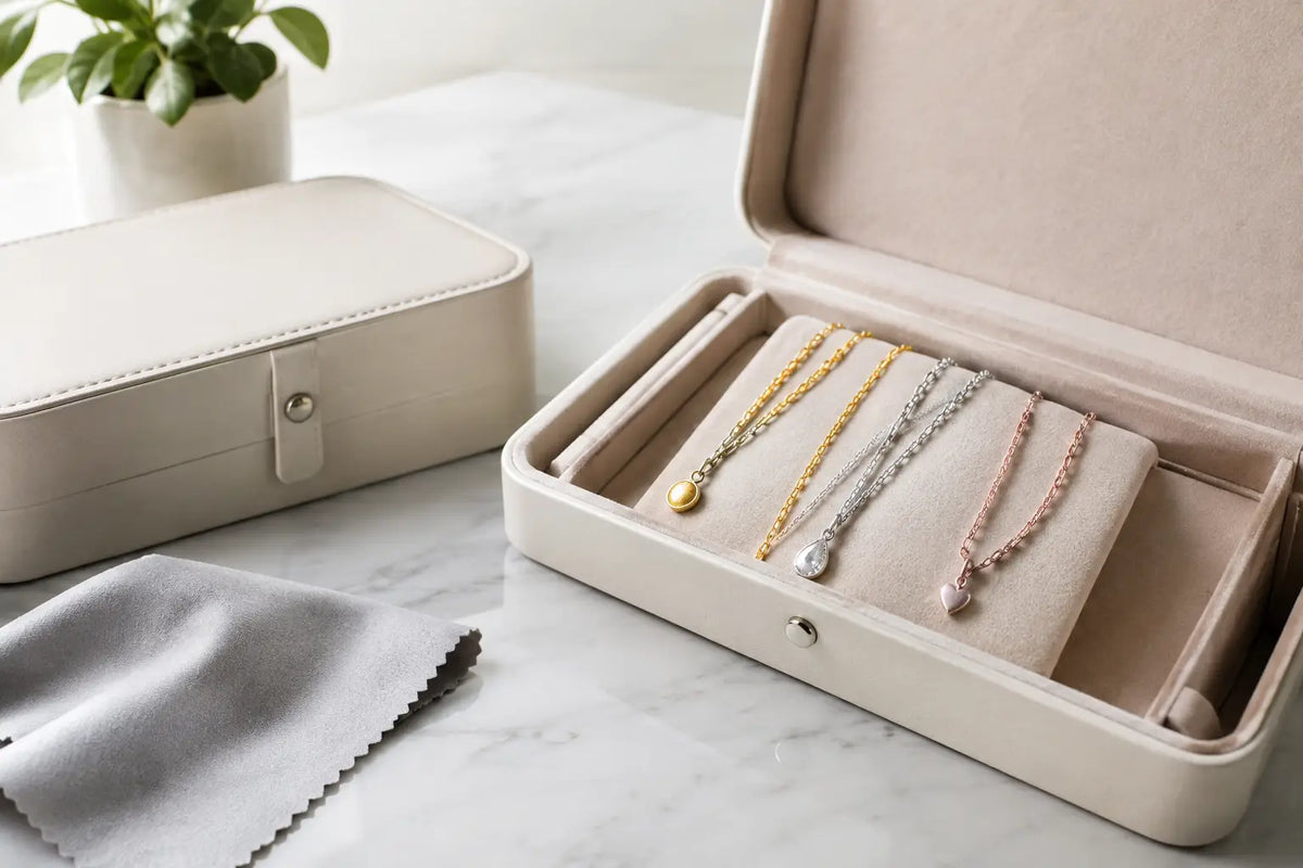 How to Store Anti Tarnish Necklaces Properly