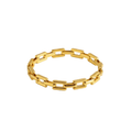 Ceyrah gold Bold Link Chain Bracelet on light background