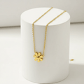 Dainty Floral Chain for Women on round pedestal 