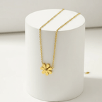 Dainty Floral Chain for Women on round pedestal 
