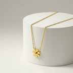 Dainty Floral Chain for Women on pedestal 