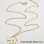 Dainty Floral Chain for Women size