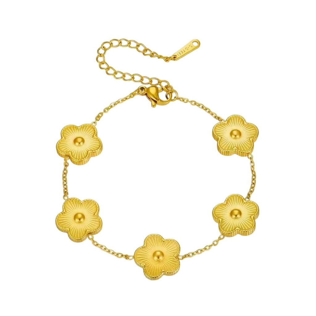 Five Leaf Clover Bracelet -  jewellery by Ceyrah