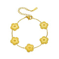 Five Leaf Clover Bracelet -  jewellery by Ceyrah