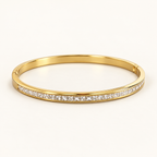 Crystal Pavé Bangle Bracelet