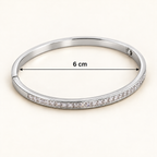 Crystal Pavé Bangle Bracelet